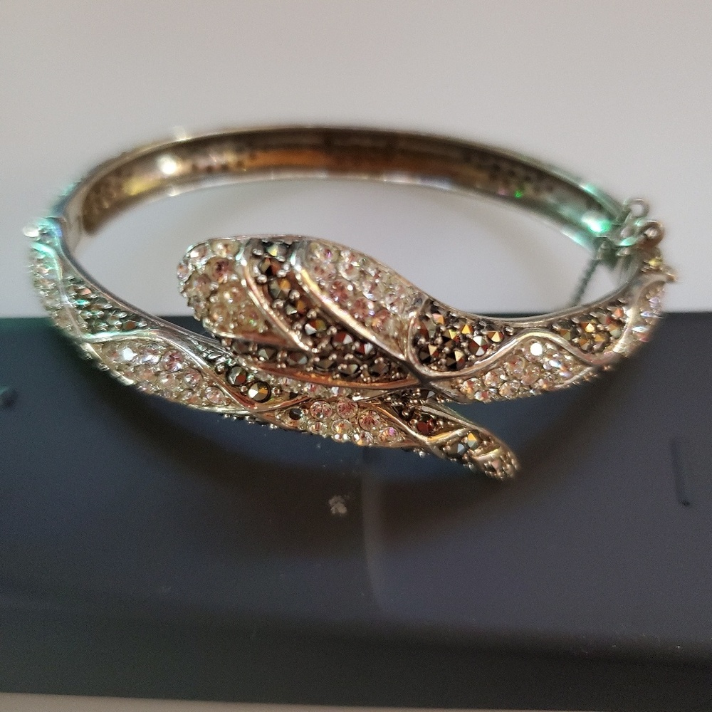 Sterling snake bangle
